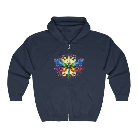 Unisex Heavy Blend™ Full Zip Hooded Sweatshirt for Yoga Lovers