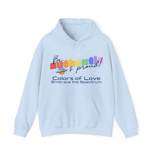 Prideful Heights: LGBTQ Stand Tall, Love Proudly Hoodie