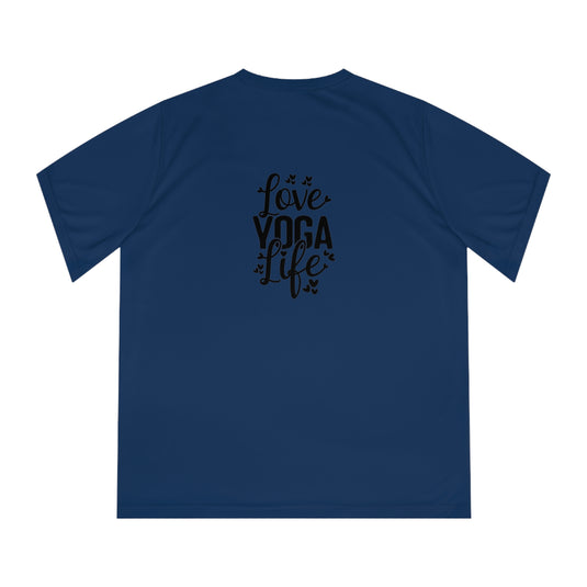 Women's V-neck: Empower Your Workout Journey with our Love Yoga Life Tee!