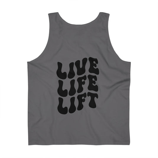 Live Life Lift Men's Ultra Cotton Tank Top - Fitness Essential!