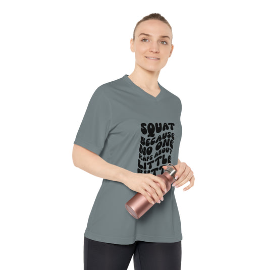 Women's ActiveFit V-Neck Tee | Moisture-Wicking, Breathable, Trendy Gym Apparel