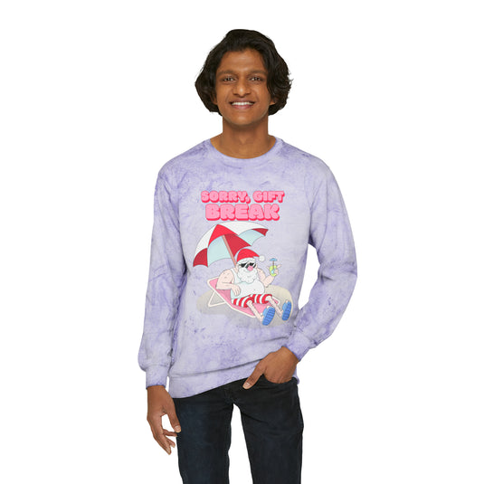 No Gift Break Unisex Christmas Color Sweatshirt