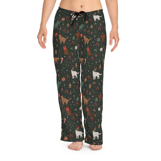 Cozy Christmas Women's Pajama Pants: Trendy AOP Collection