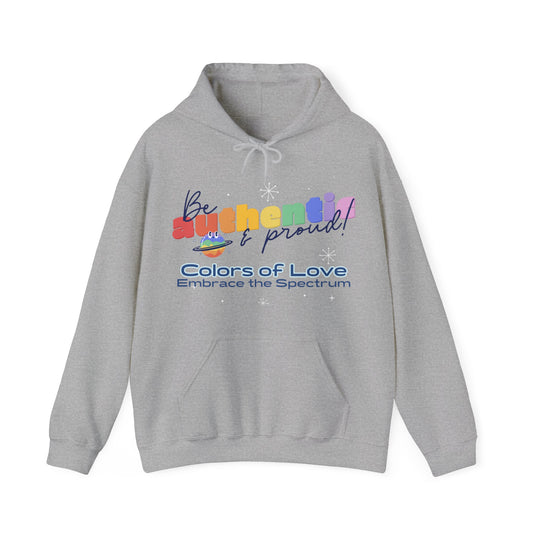 Prideful Heights: LGBTQ Stand Tall, Love Proudly Hoodie